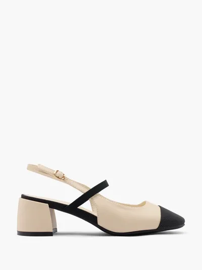 Slingback salonke