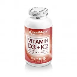 IRONMAXX VITAMIN D3 + K2, 150 tableta