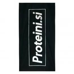 PROTEINI.SI XL RUČNIK, 200x100cm, crna