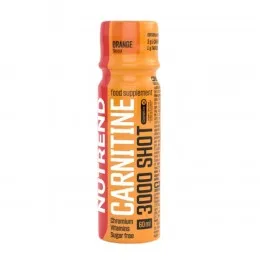 NUTREND CARNITINE 3000 SHOT, 60ml, Orange