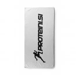 PROTEINI.SI FITNESS RUČNIK WHITE/BLACK, 100x50cm