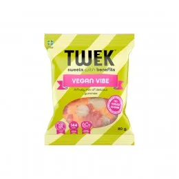 VOĆNI VEGANSKI GUMENI BOMBONI BEZ ŠEĆERA, 80g, TWEK