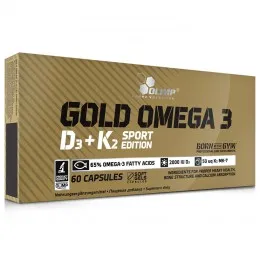 OLIMP GOLD OMEGA 3 D3+K2 SPORT EDITION, 60 kapsula