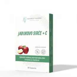 JABUKOVO SIRĆE + Vitamin C, 30 kapsula, NEOMED