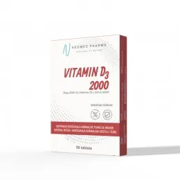 VITAMIN D3 2000IU, 50 kapsula, NEOMED