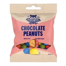 KIKIRIKI PRELIVEN ČOKOLADOM BEZ DODATOG ŠEĆERA, 40g, HealtyCo SWEDEN