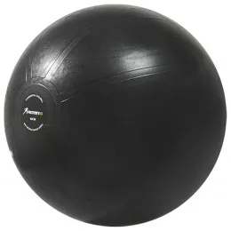 FITNESS BALL, BLACK + PUMPA