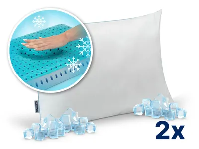 2 x Dormeo 2u1 Cooling klasični jastuk 50x70