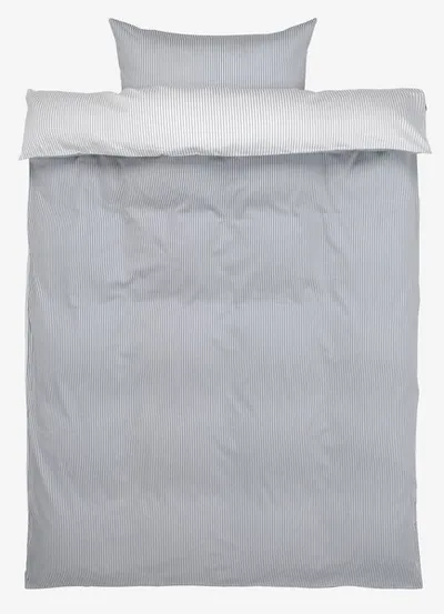 Set posteljine JUDITH saten 140x200 plava