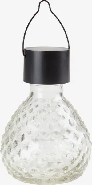 Solarna lampa LAPPSPURV Ø9xV13 prozirna