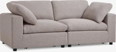 Modularni dvosjed LYBY pijesak tkanina