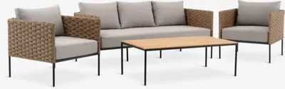 Lounge garnitura DAMFENNER 5 osoba natur