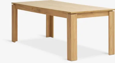 Trpezarijski stol LINTRUP 90x190/280 divlji natur hrast