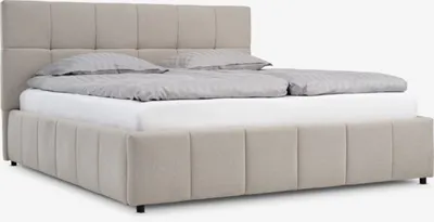 Okvir kreveta VEMMELEV 180x200 bež tkani