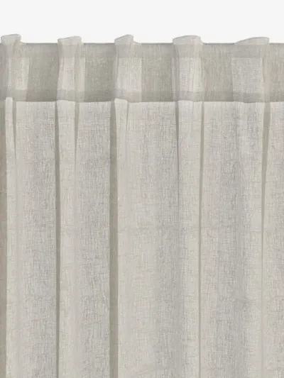 Zavjesa UNNEN 1x140x300 imitacija lana boja pijeska