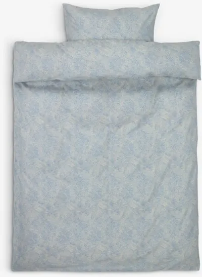 Set posteljine KLARA flanel 140x200 plava