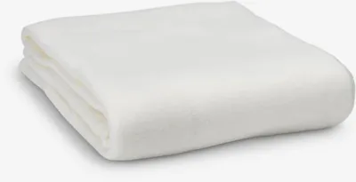 Flis deka SKOGVIKKE 130x160 bijela