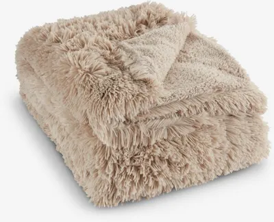 Deka MYRFIOL 135x195 sivo-smeđa