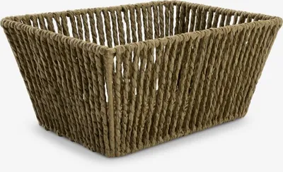 LARSEMIL korpa Š18x26xV12cm, maslinasto zelena