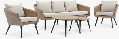 Lounge garnitura UDSTRUP 5 osoba natur