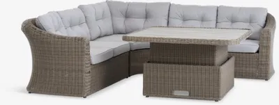 Lounge garnitura TAMBOHUSE za 5 osoba natur