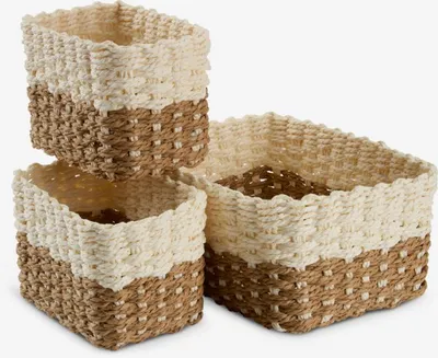 Komplet korpi RASMUSSEN 3 kom/p natur