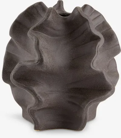 Vaza VILHELM V18cm tamnosmeđa