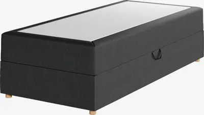 Boxspring krevet 70x200cm SKAUMA siva-40 vrlo tvrd