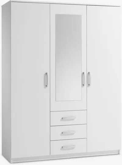 Ormar VELLERUP 151x200 bijela