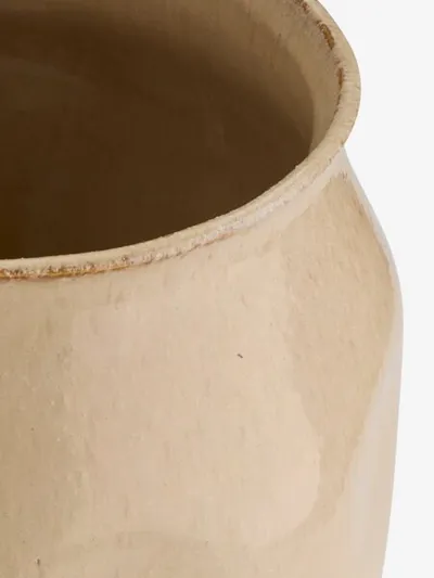 Plant pot RUDOLF Ø18xH16cm almond
