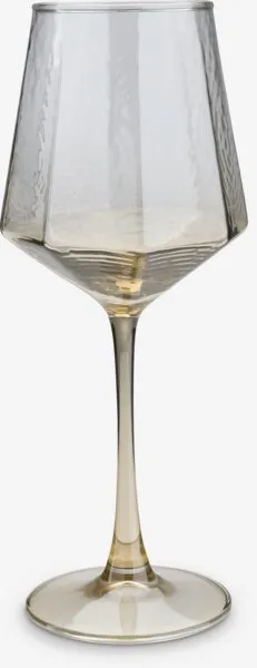GUNVALD čaša za vino V24cm 43cl smeđa