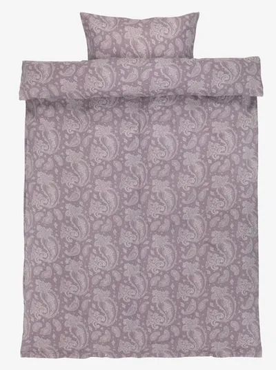 Set posteljine PATRICIA flanel 140x200 svijetlo ljubičasta
