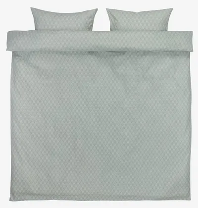 Set posteljine MARCELA flanel 200x220 pepeljasto zelena