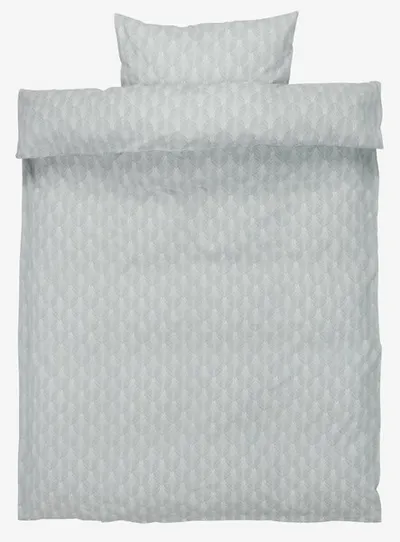 set posteljine LINE 140x200 aqua plava