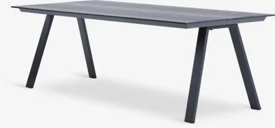 Baštenski stol FAUSING Š100xD220 crna