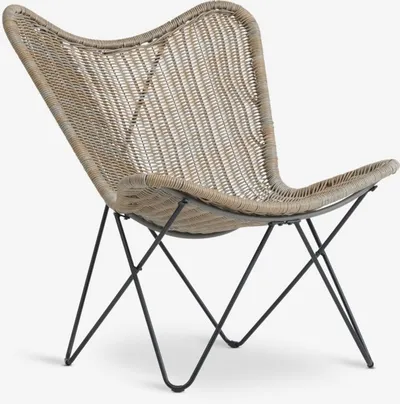 Lounge stolica VALLESTRUP natur