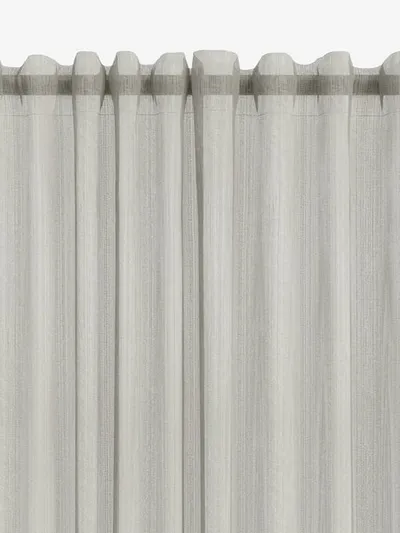 Zavjesa BASSHOLMEN 1x140x245 svijetlo siva