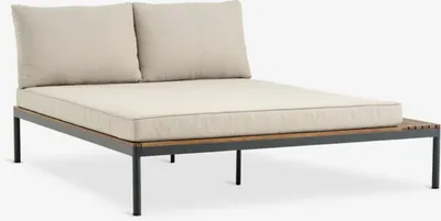 Lounge modul HOU produžetak 2 osobe tvrdo drvo