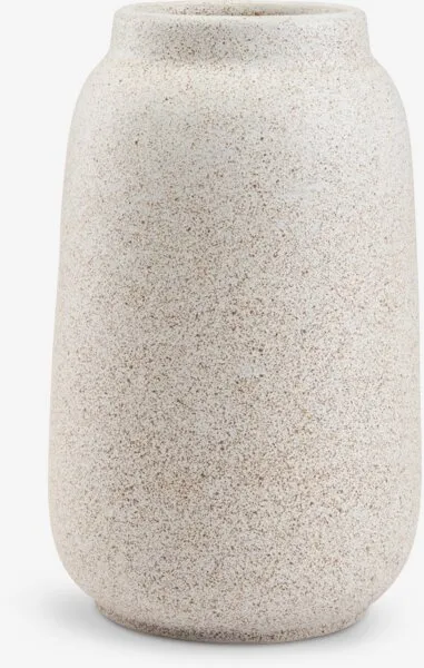 Vaza KARLANTON Ø14xV23cm bijela