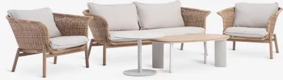 Lounge garnitura KOEPING 4,5os. natur
