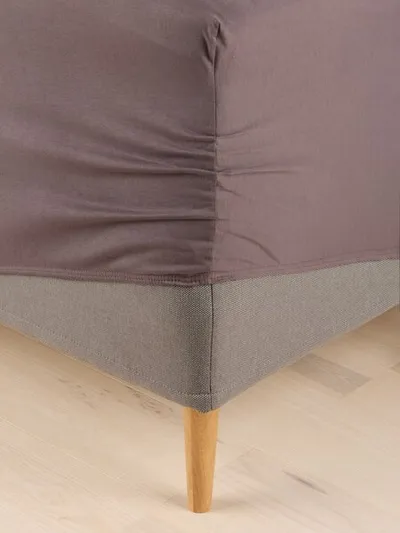 Žersej plahta s gumenom trakom JETTE 90x200x35 pep. grožđe
