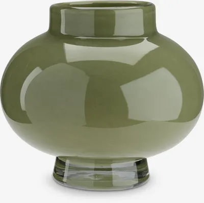 Vaza ULRIK Ø20xV17 cm zelena