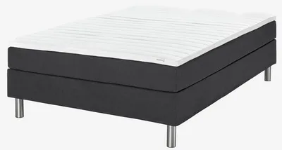 Boxspring krevet 140x200cm TYSSA crna-08 mekano PU