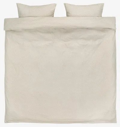 Set posteljine FREJA flanel 200x220 bež