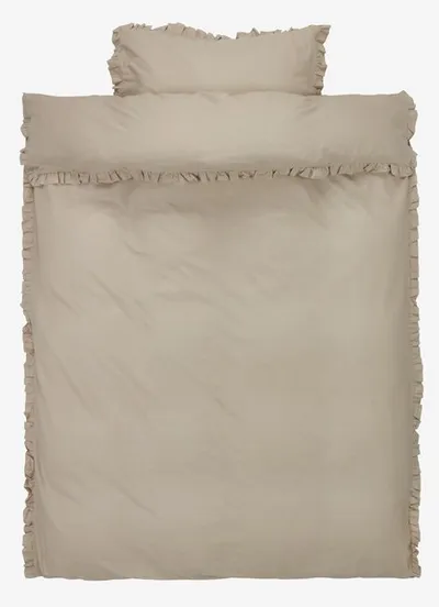 Set posteljine isprani pamuk ELMA 140x200 boja pijeska