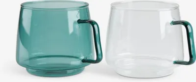 Šolja ANDERS staklo Ø13xV18cm 40cl raz.