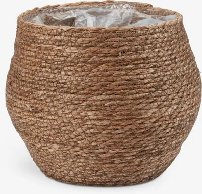 Saksija SIVERT Ø26xV23cm smeđa