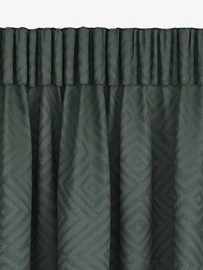 Zavjesa LYGNE 1x140x300 žakard zelena