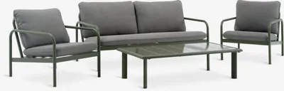 Lounge garnitura TEGLUM 4,5os. masl. zelena