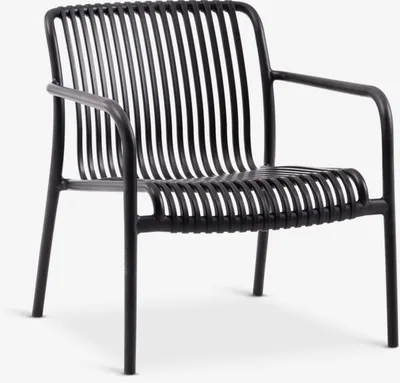 Lounge stolica NABBEN crna